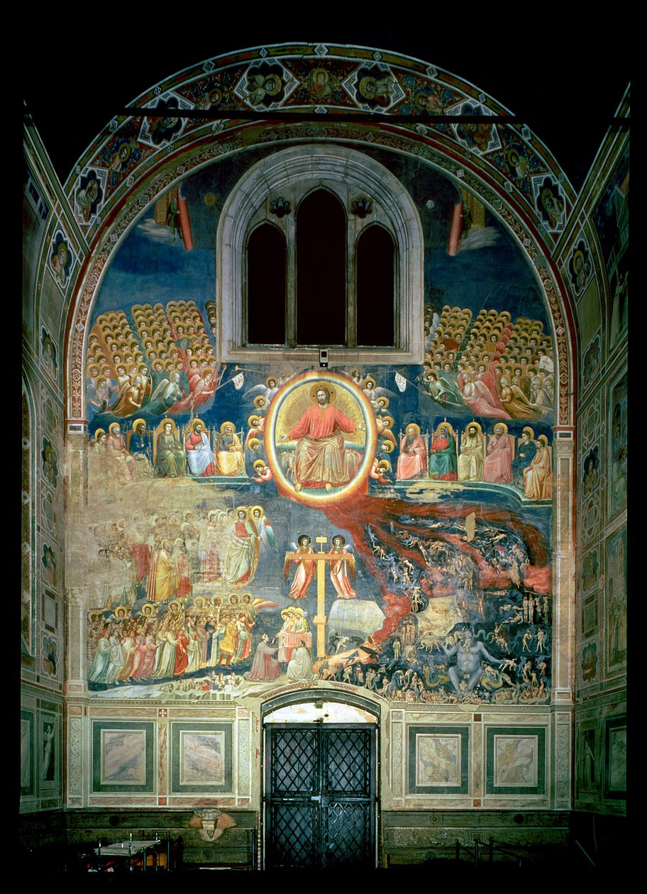 Den sista domen, c.1305 av Giotto di Bondone
