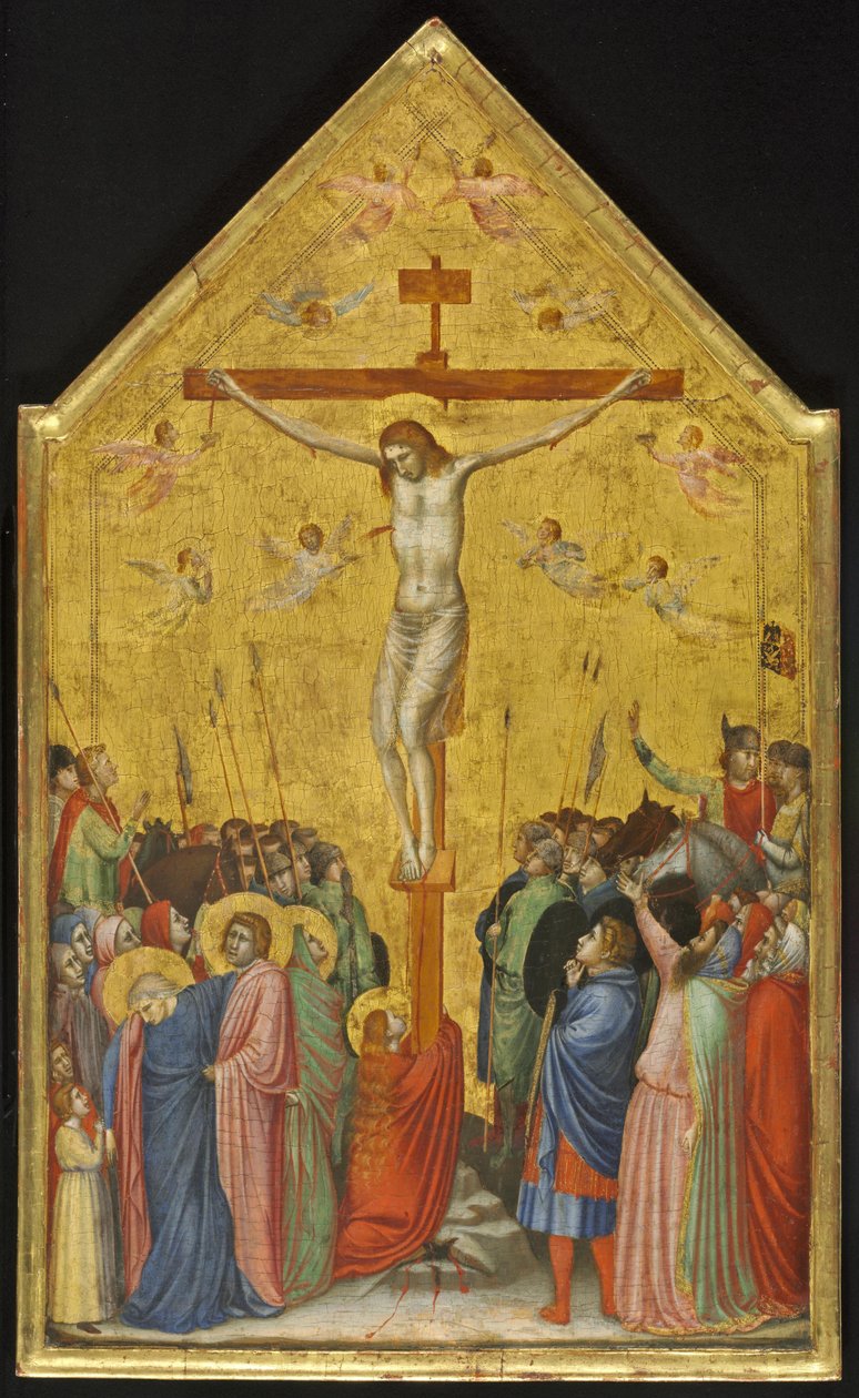 Tyska: Die Kreuzigung Christi Kristi korsfästelse av Giotto