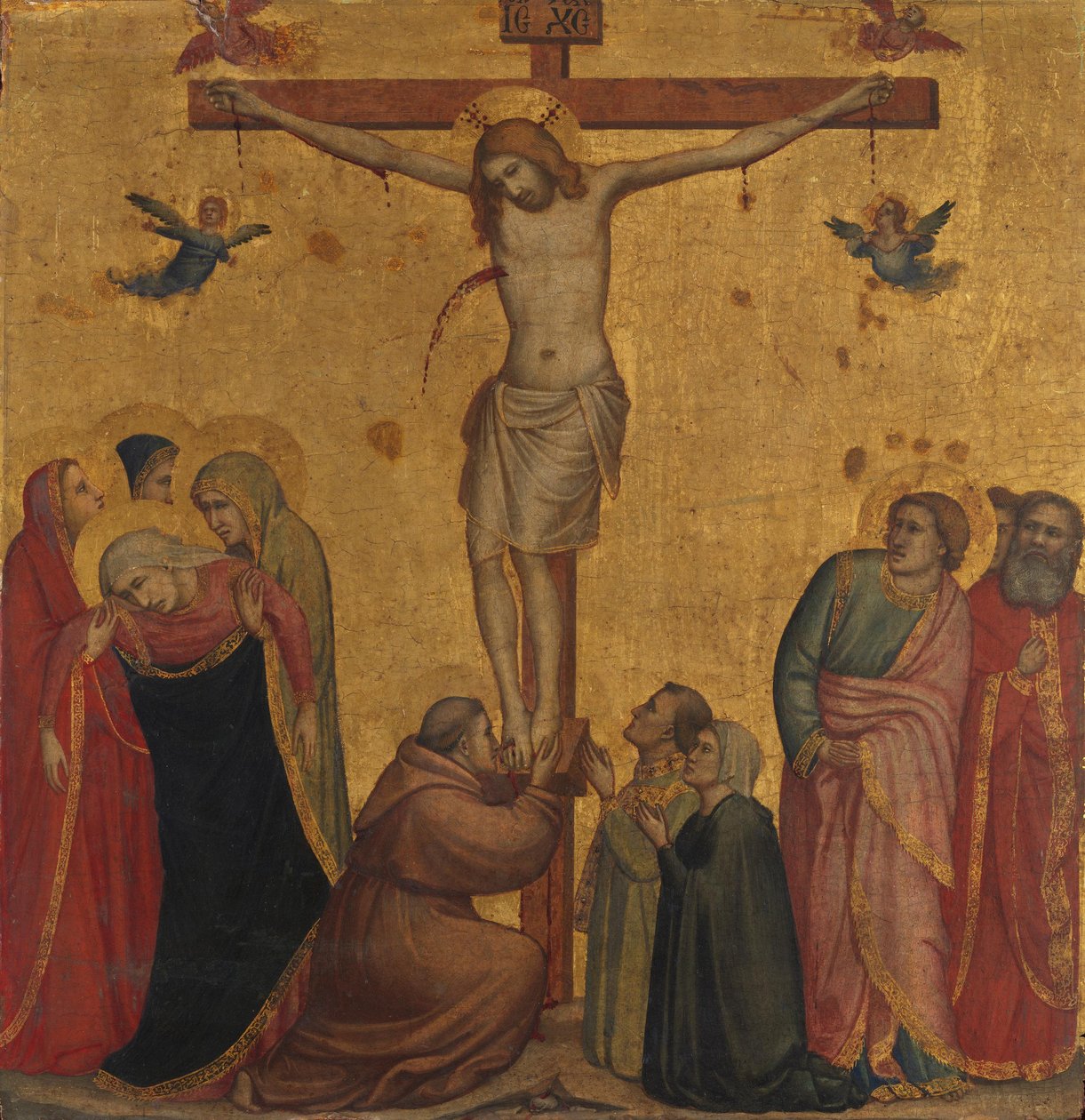 Tyska: Kreuzigung Christi Korsfästelsen av Giotto