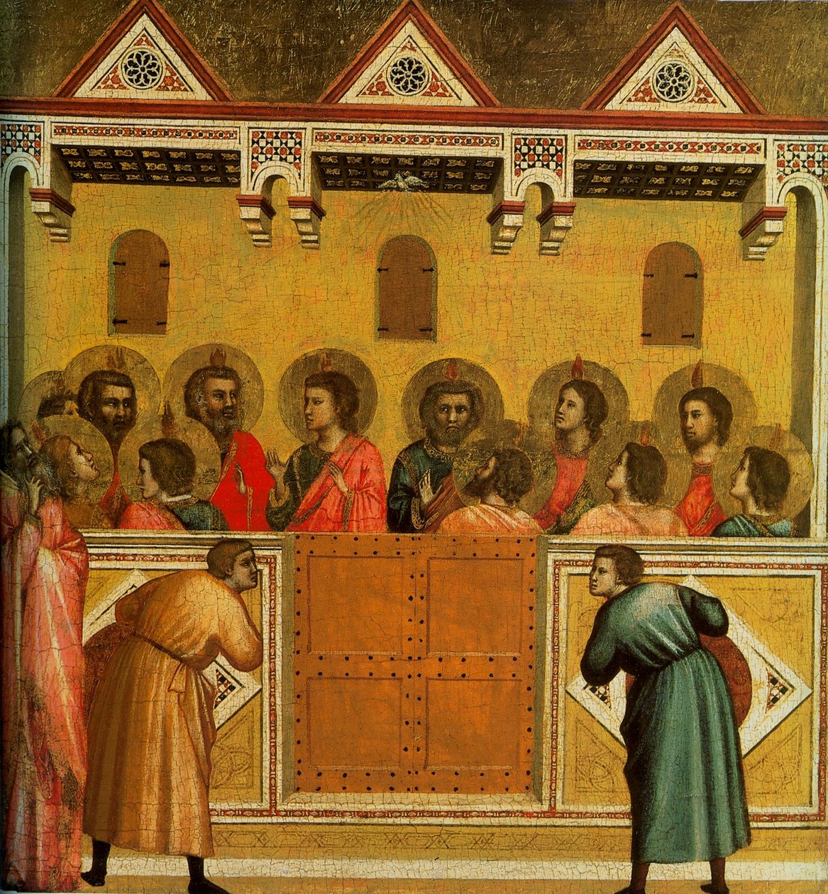 Pingst, c.1310-18 av Giotto di Bondone