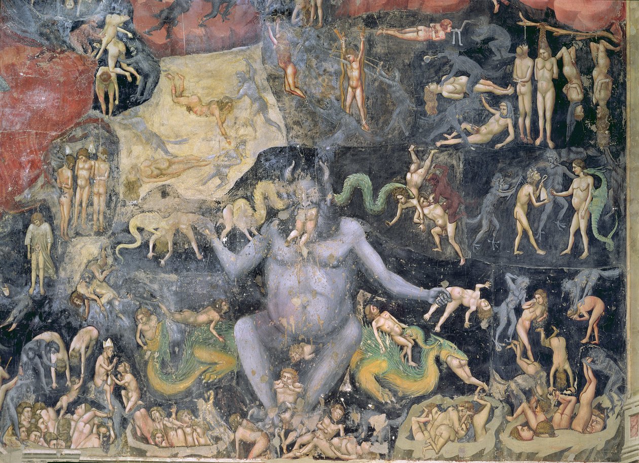 Den sista domen, c.1305 av Giotto di Bondone
