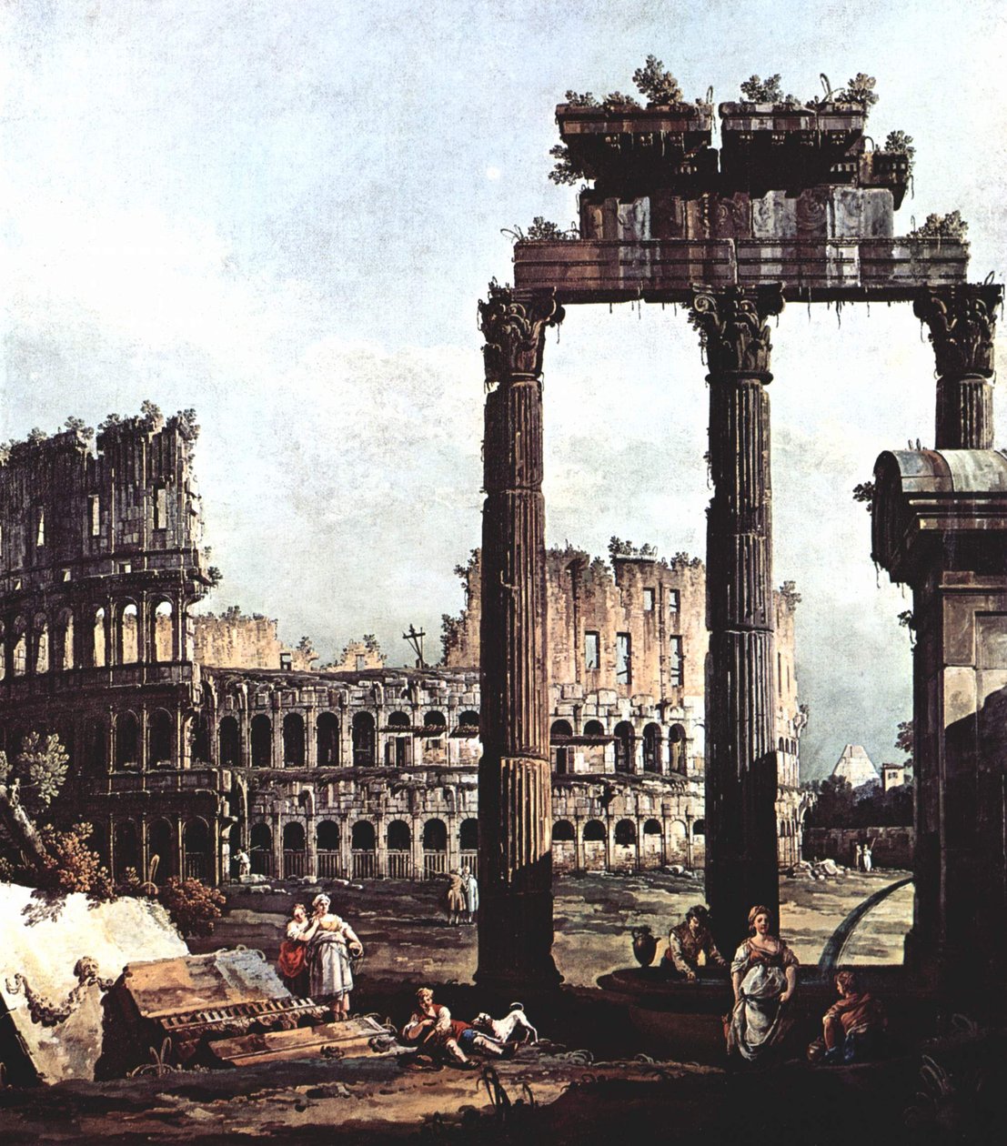 Capriccio Romano av Giovanni Antonio Canal