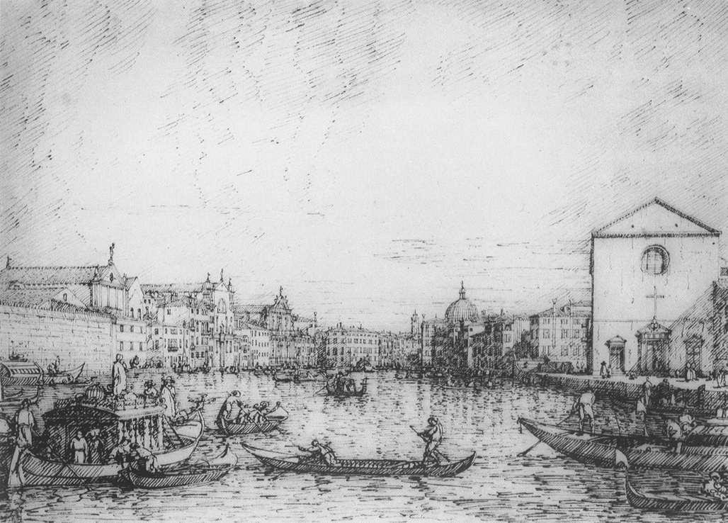 Grand Canal av Giovanni Antonio Canal