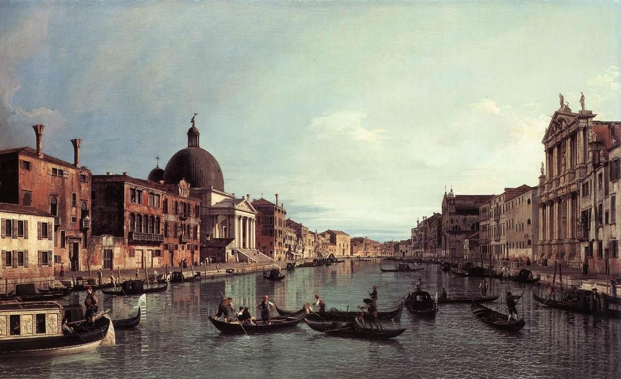 Grand Canal av Giovanni Antonio Canal