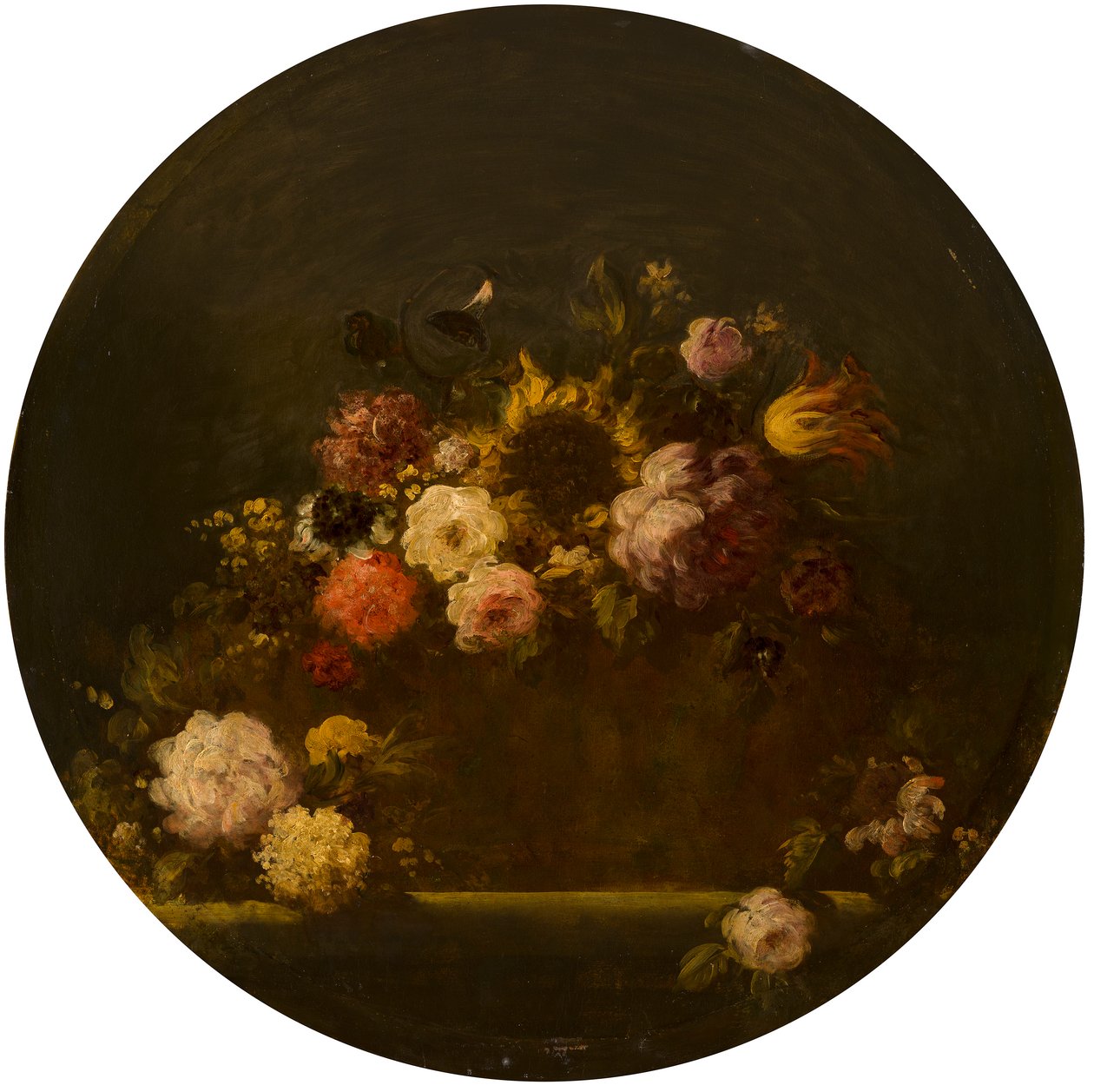 Blommor i en vas av Giovanni Antonio Pellegrini