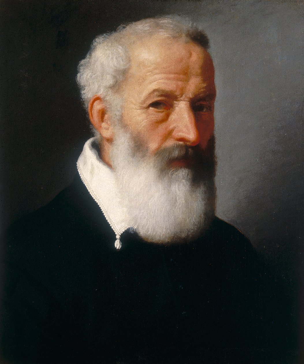 Porträtt av en gammal adelsman av Giovanni Battista Moroni