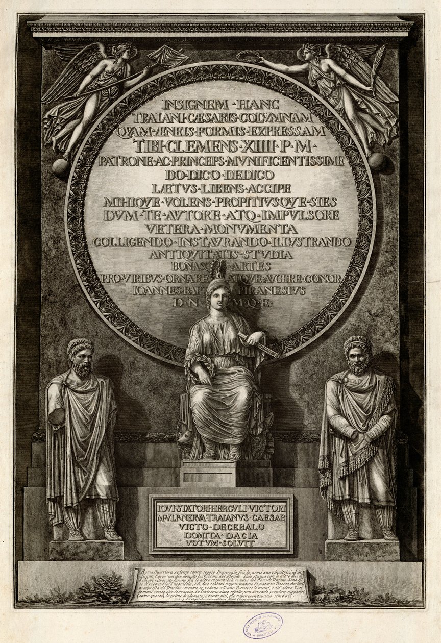 Främre del av Giovanni Battista Piranesi