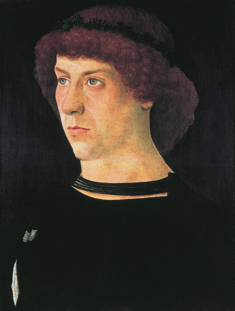 Portrait of Joerg Fugger av Giovanni Bellini