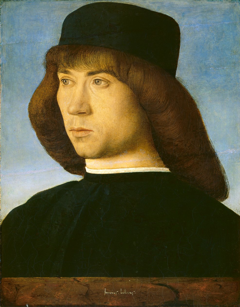 Porträtt av en ung man, ca 1490 av Giovanni Bellini