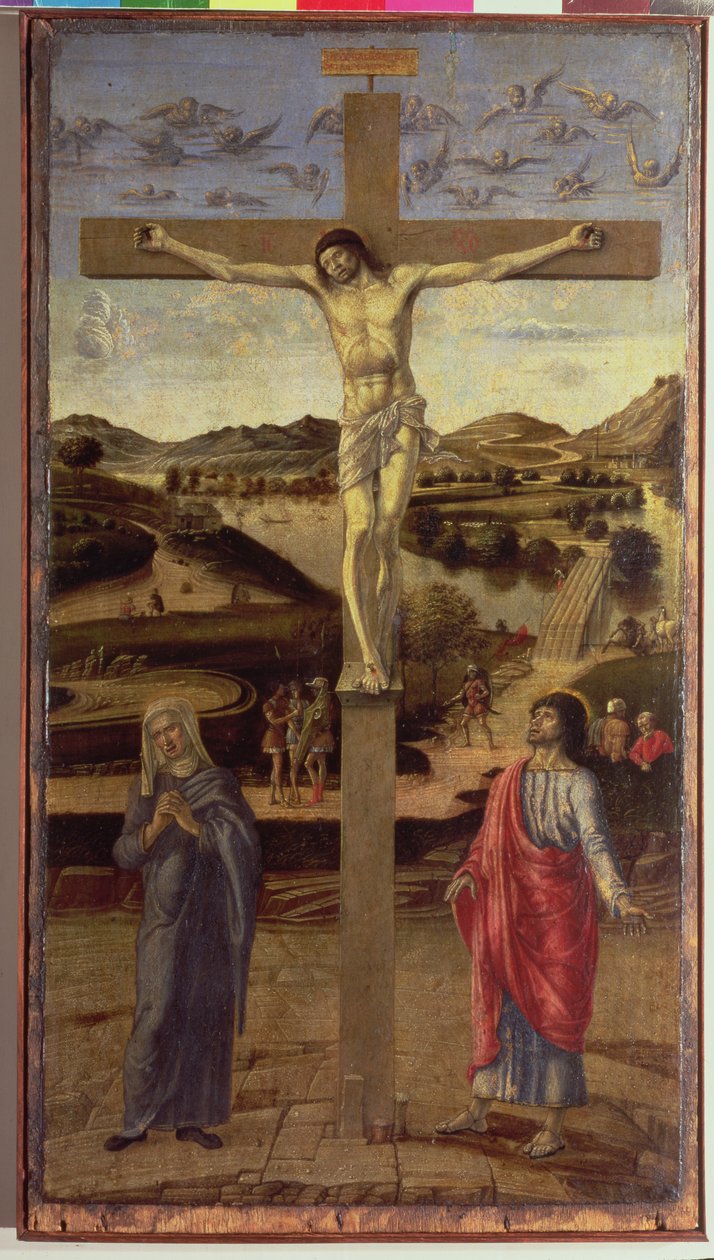 Korsfästelsen, c.1455 av Giovanni Bellini
