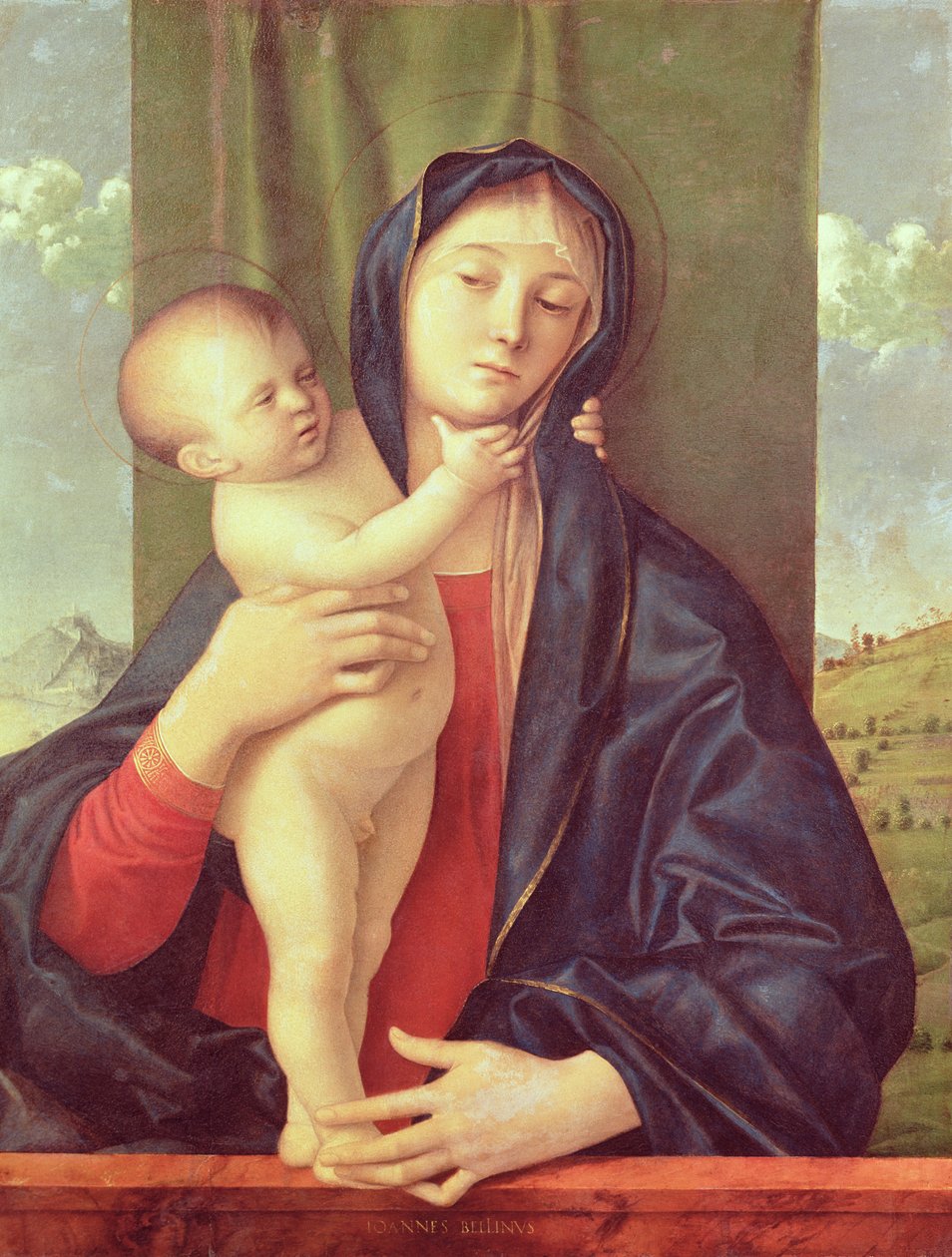 Jungfru och barn, c.1487 av Giovanni Bellini