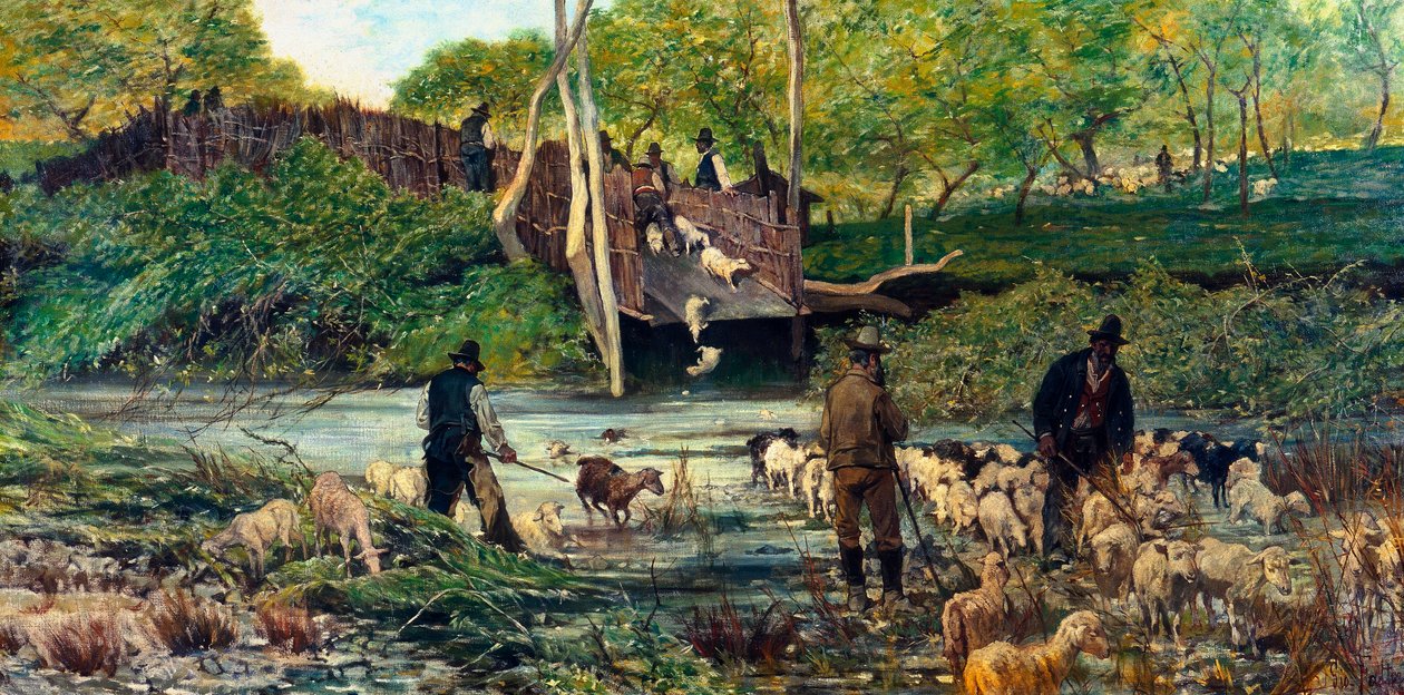 Får hopper swed av Giovanni Fattori