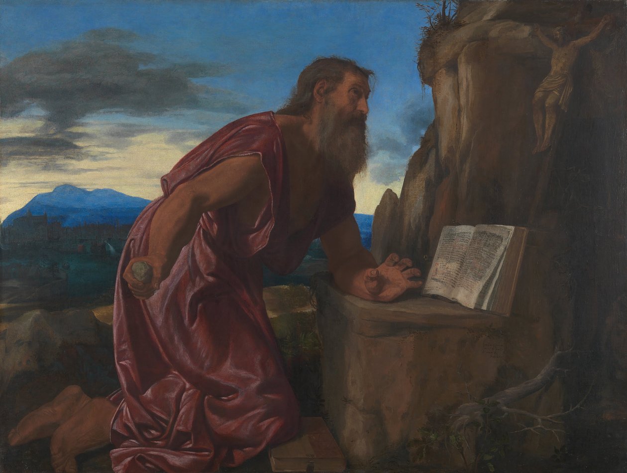 Saint Jerome av Giovanni Girolamo Savoldo