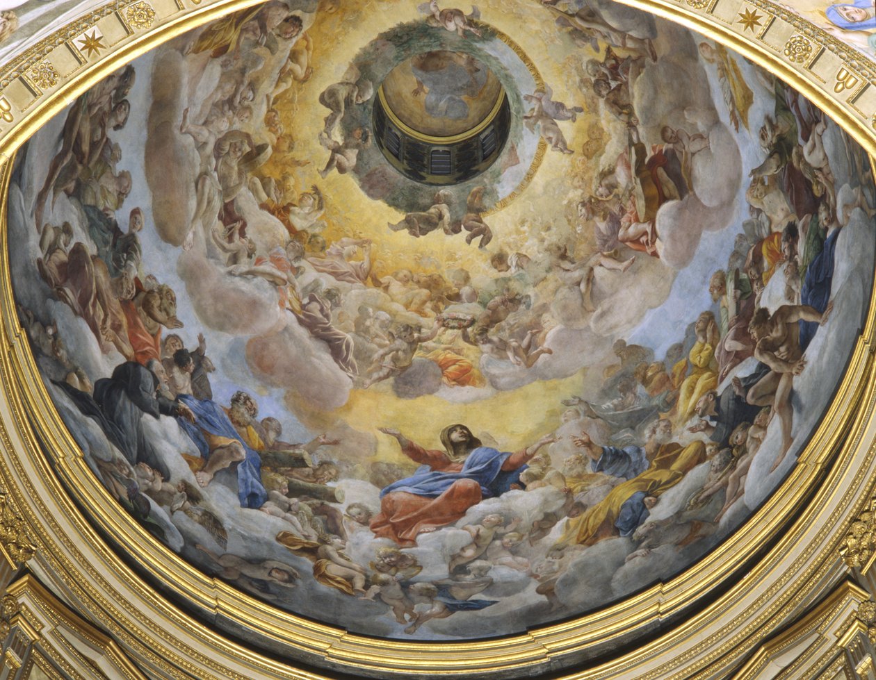 Paradisets ära, 1627 av Giovanni Lanfranco
