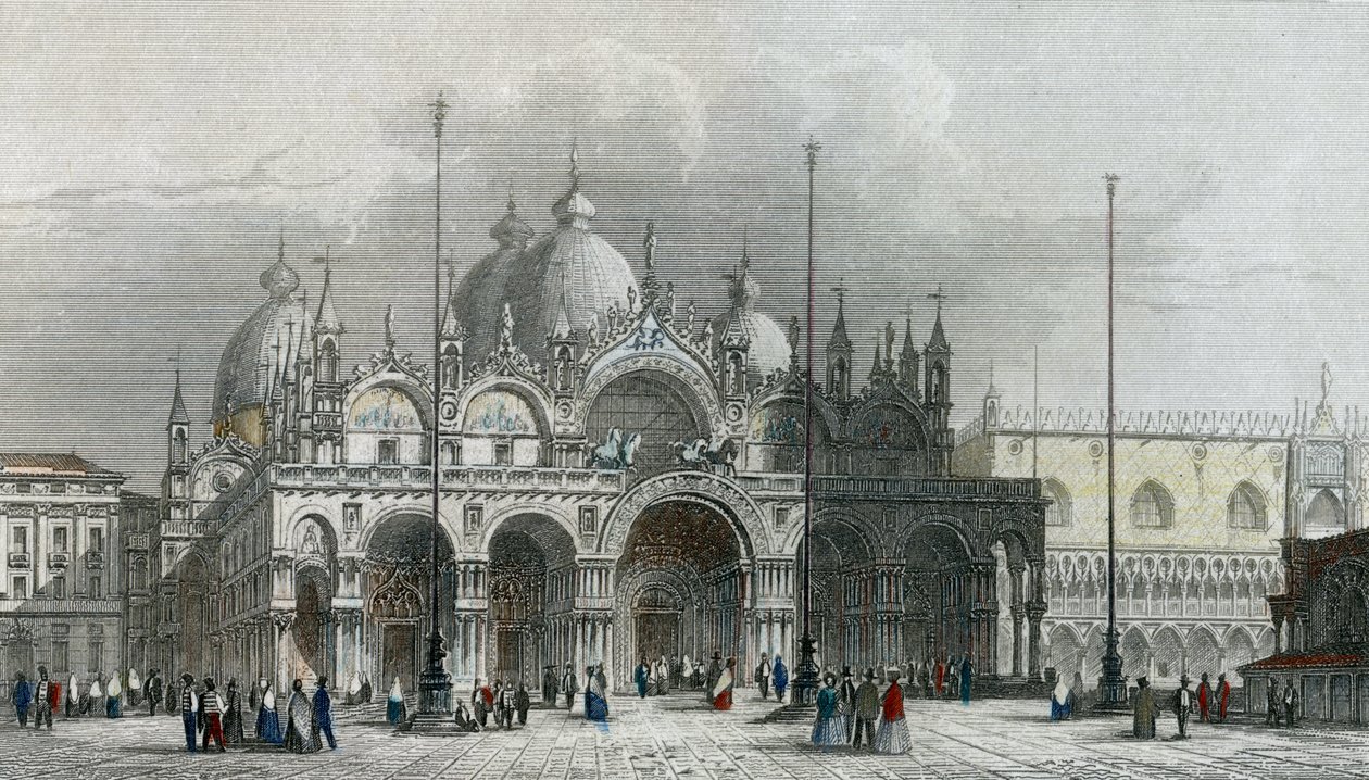 Markuskyrkan, Venedig av Giovanni Pividor