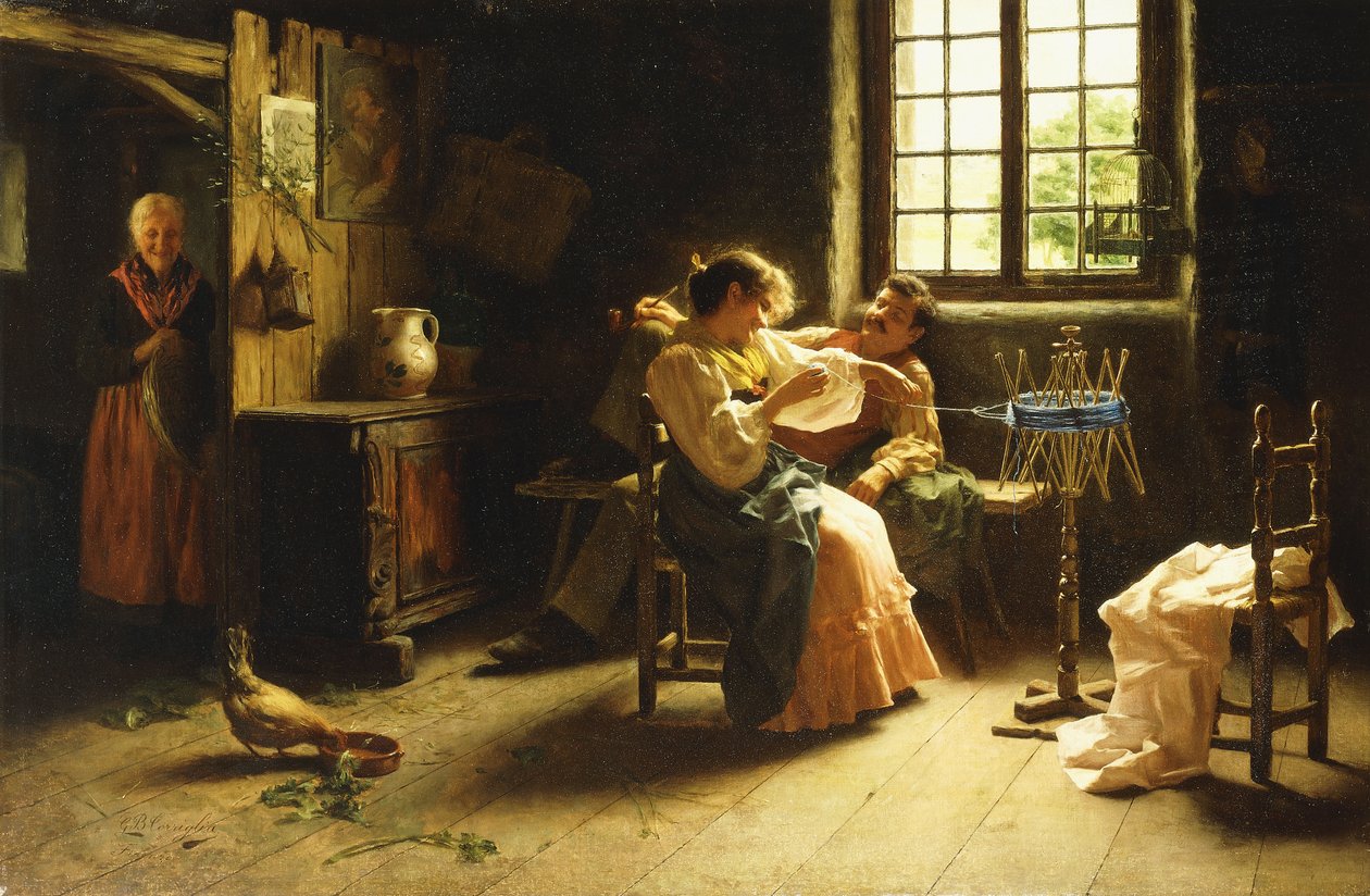 En lugn eftermiddag av Giovanni Battista Torriglia