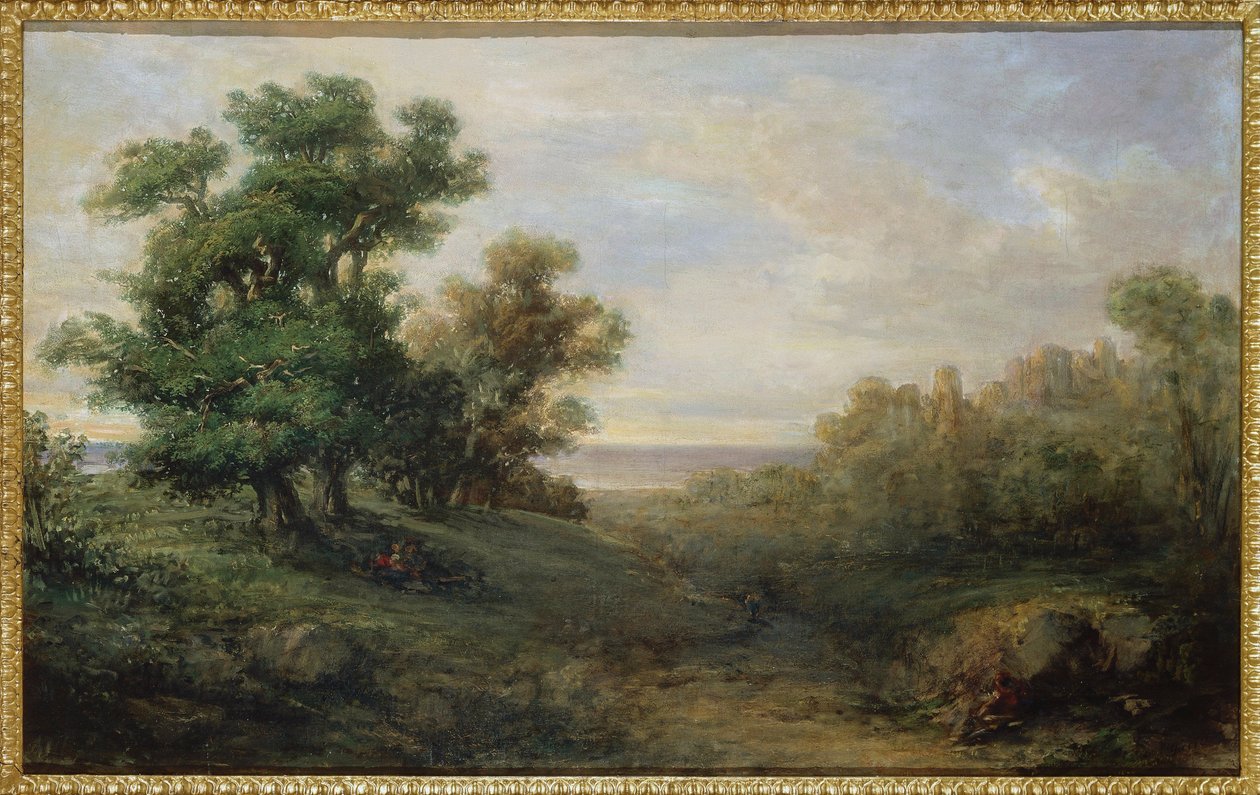 Italien, landskap av Giovanni Carnovali