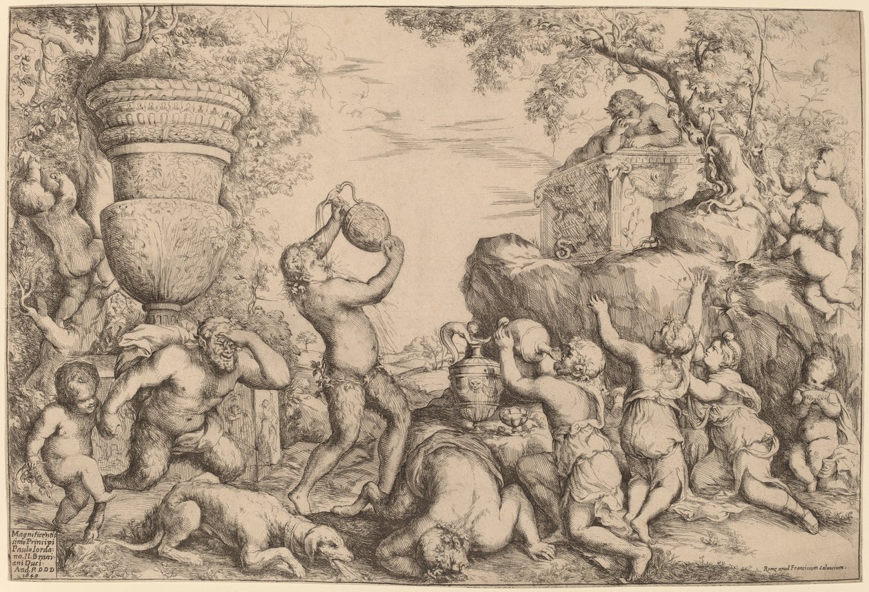 bacchanal av Giovanni Andrea Podesta