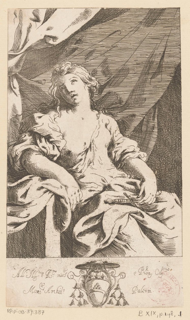 Lucretia av Giovanni Andrea Sirani
