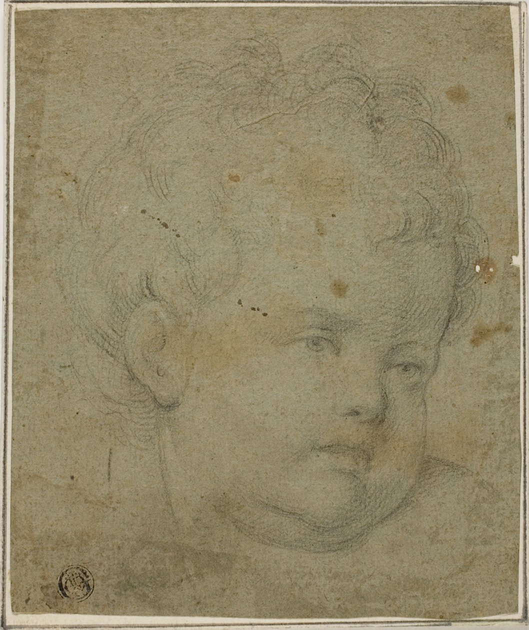 Barnets huvud av Giovanni Battista Caracciolo