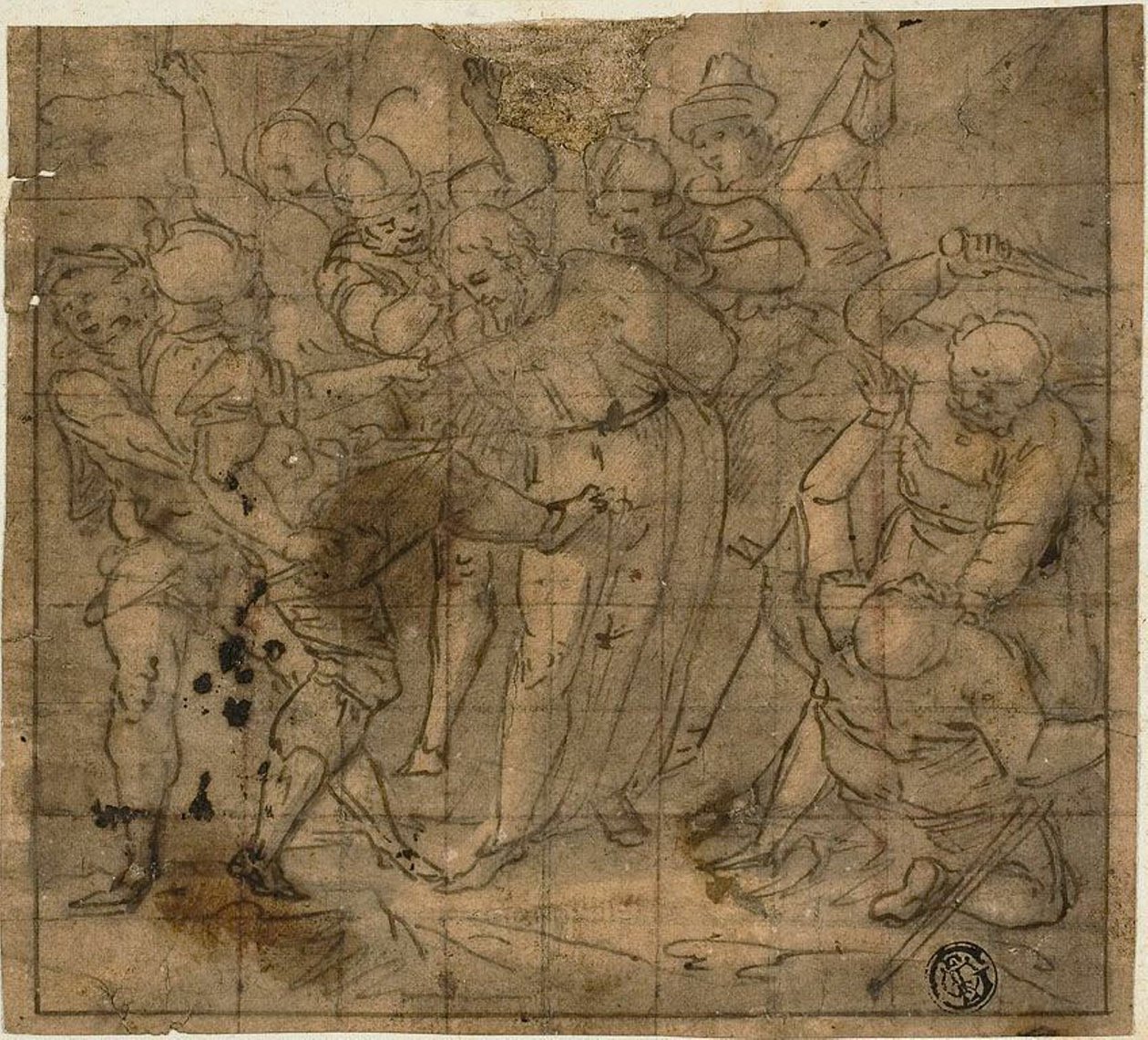 Hån mot Kristus av Giovanni Battista Castello