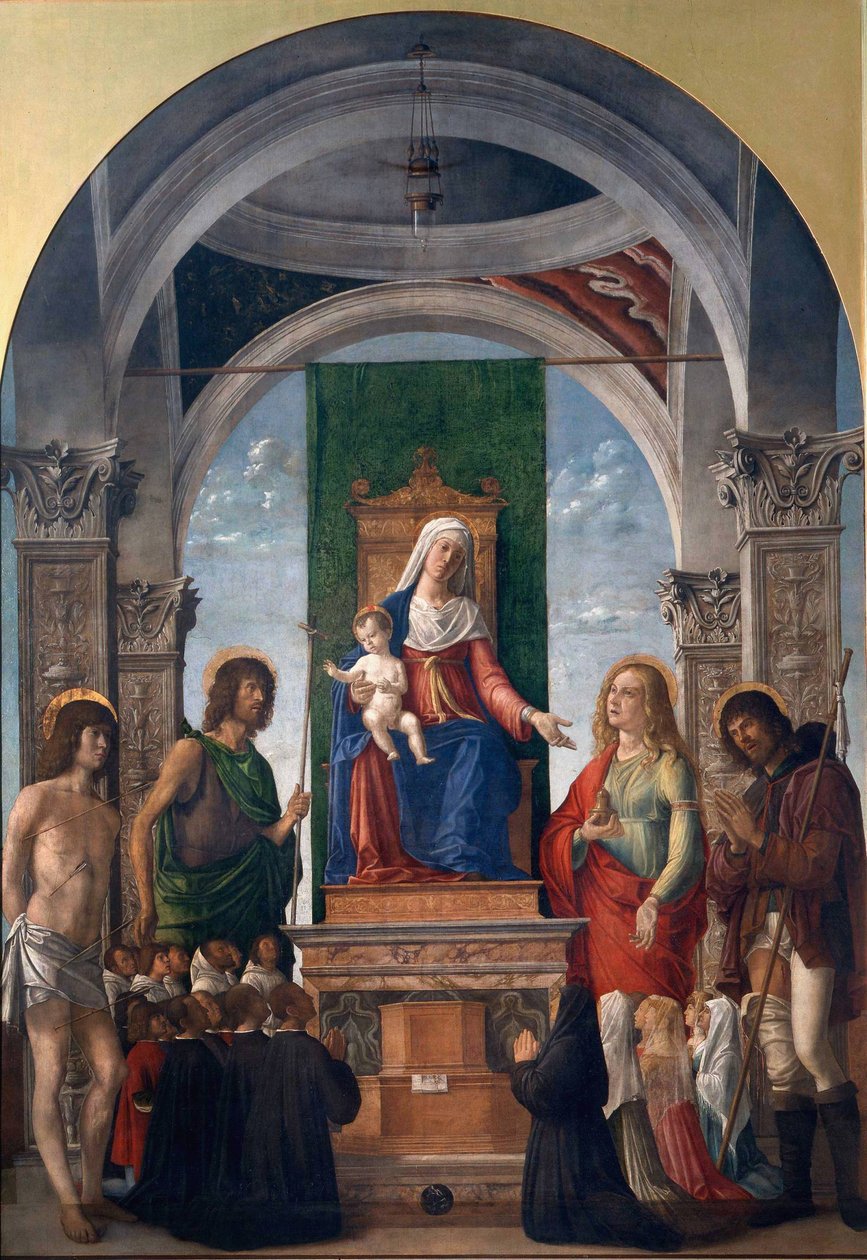 Helig konversation av Giovanni Battista Cima da Conegliano