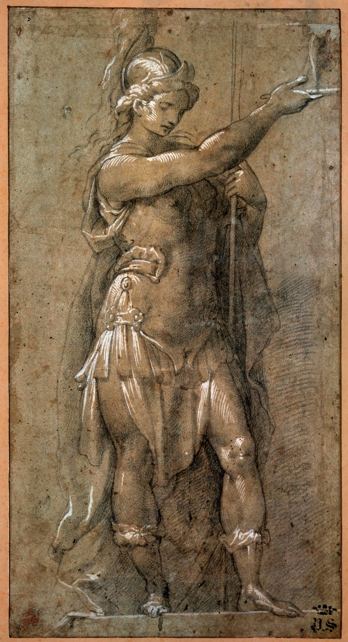Minerva, tidigt 1600-tal av Giovanni Battista Crespi