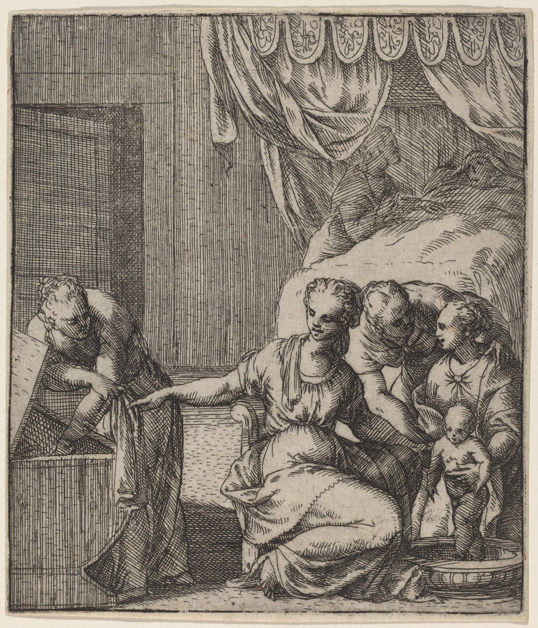 Jungfruns födelse av Giovanni Battista Fontana