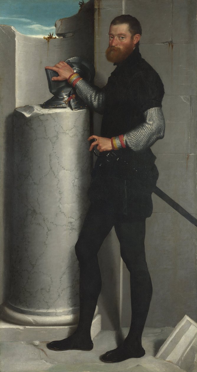 Porträtt av en gentleman av Giovanni Battista Moroni