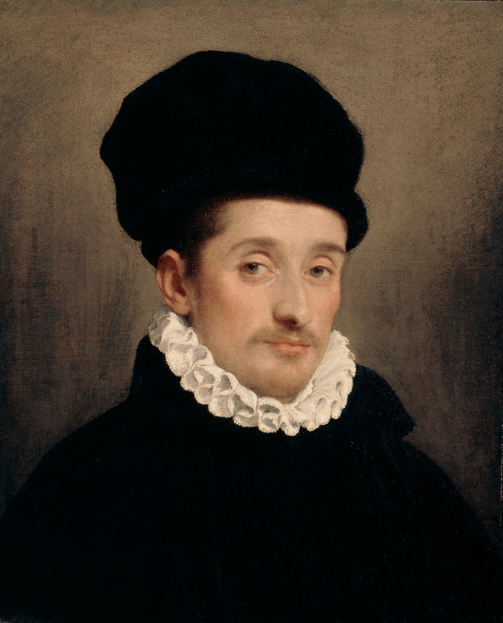 Porträtt av en man av Giovanni Battista Moroni