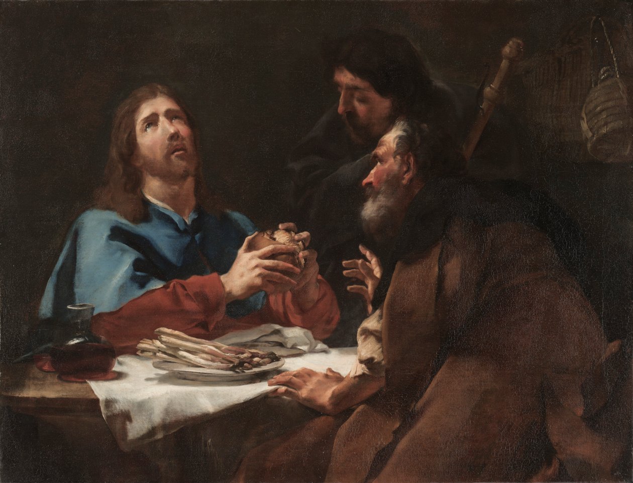 Nattvarden i Emmaus, ca. 1720. av Giovanni Battista Piazzetta