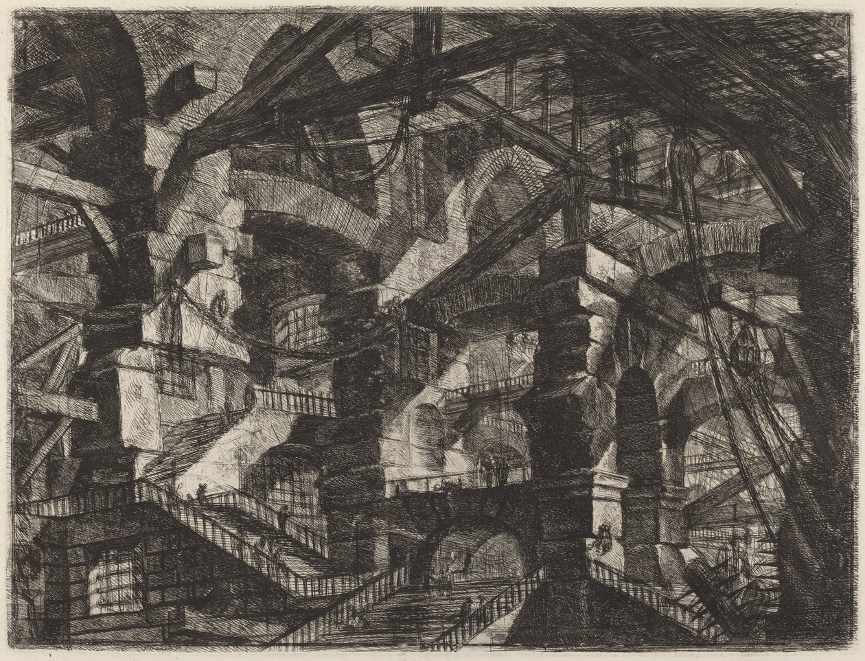 Den gotiska bågen av Giovanni Battista Piranesi