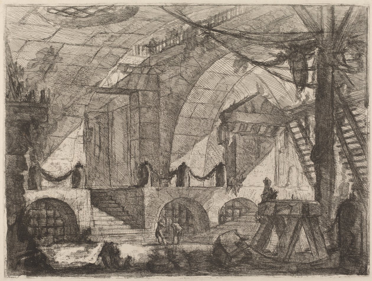 Såghästen av Giovanni Battista Piranesi