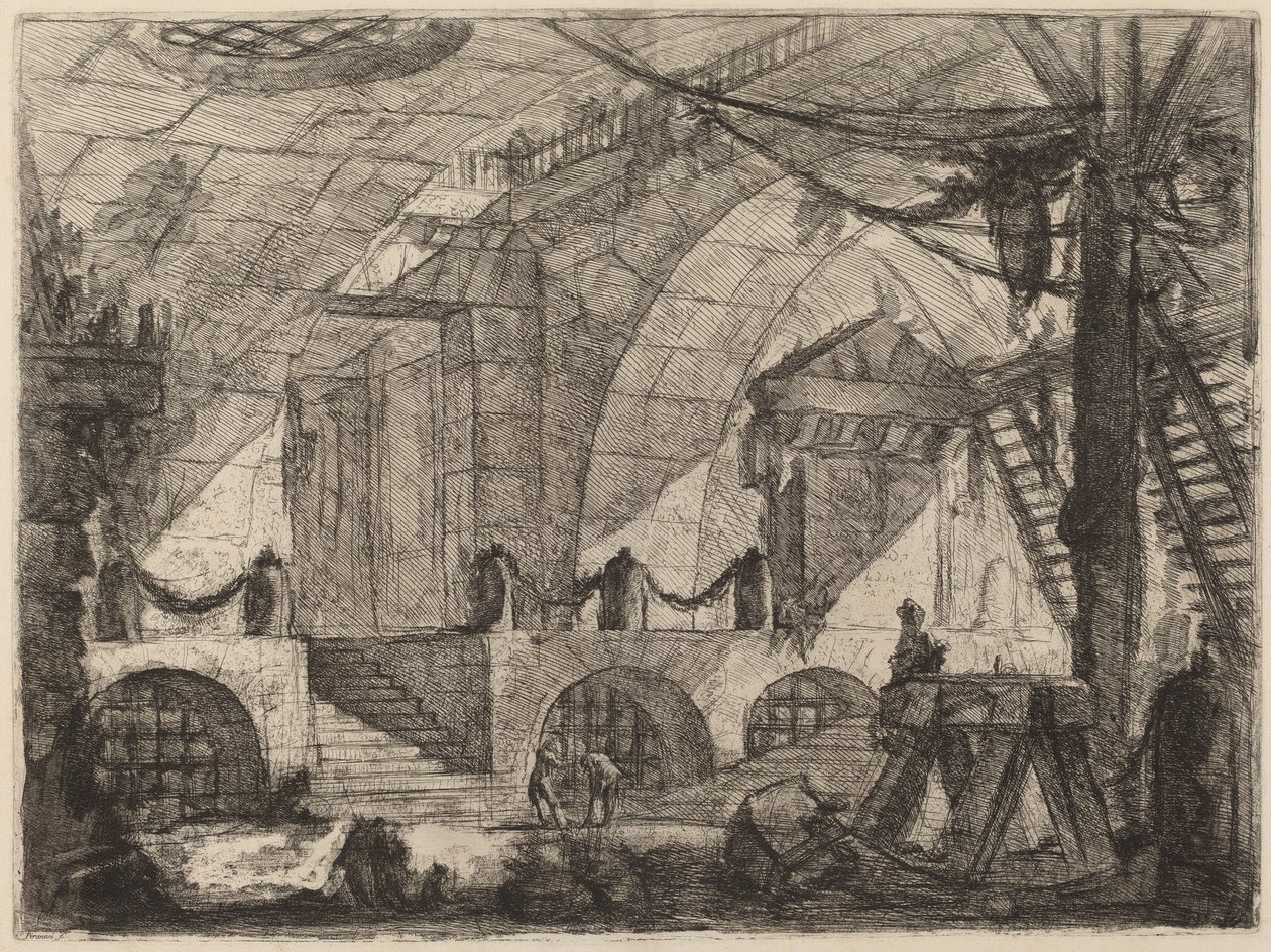 Såghästen av Giovanni Battista Piranesi