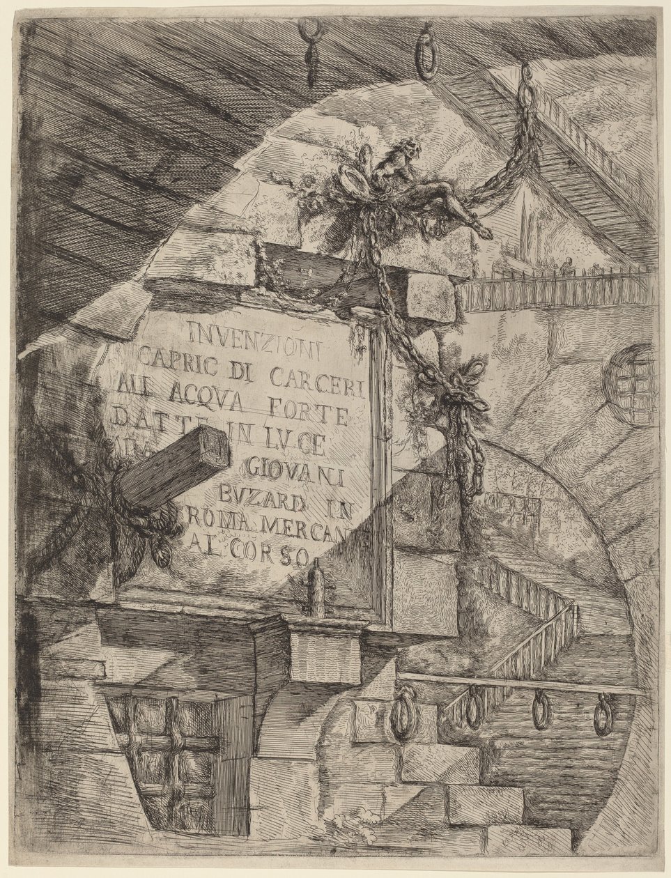 Titelskylt av Giovanni Battista Piranesi
