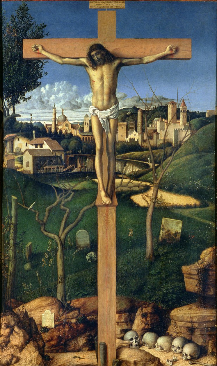 Korsfästelse, c.1505 av Giovanni Bellini