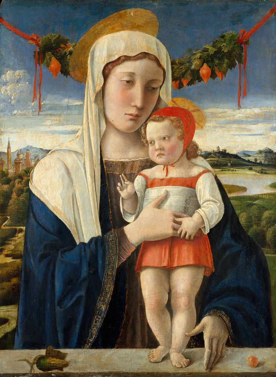 Madonna och barn, ca. 1470. av Giovanni Bellini