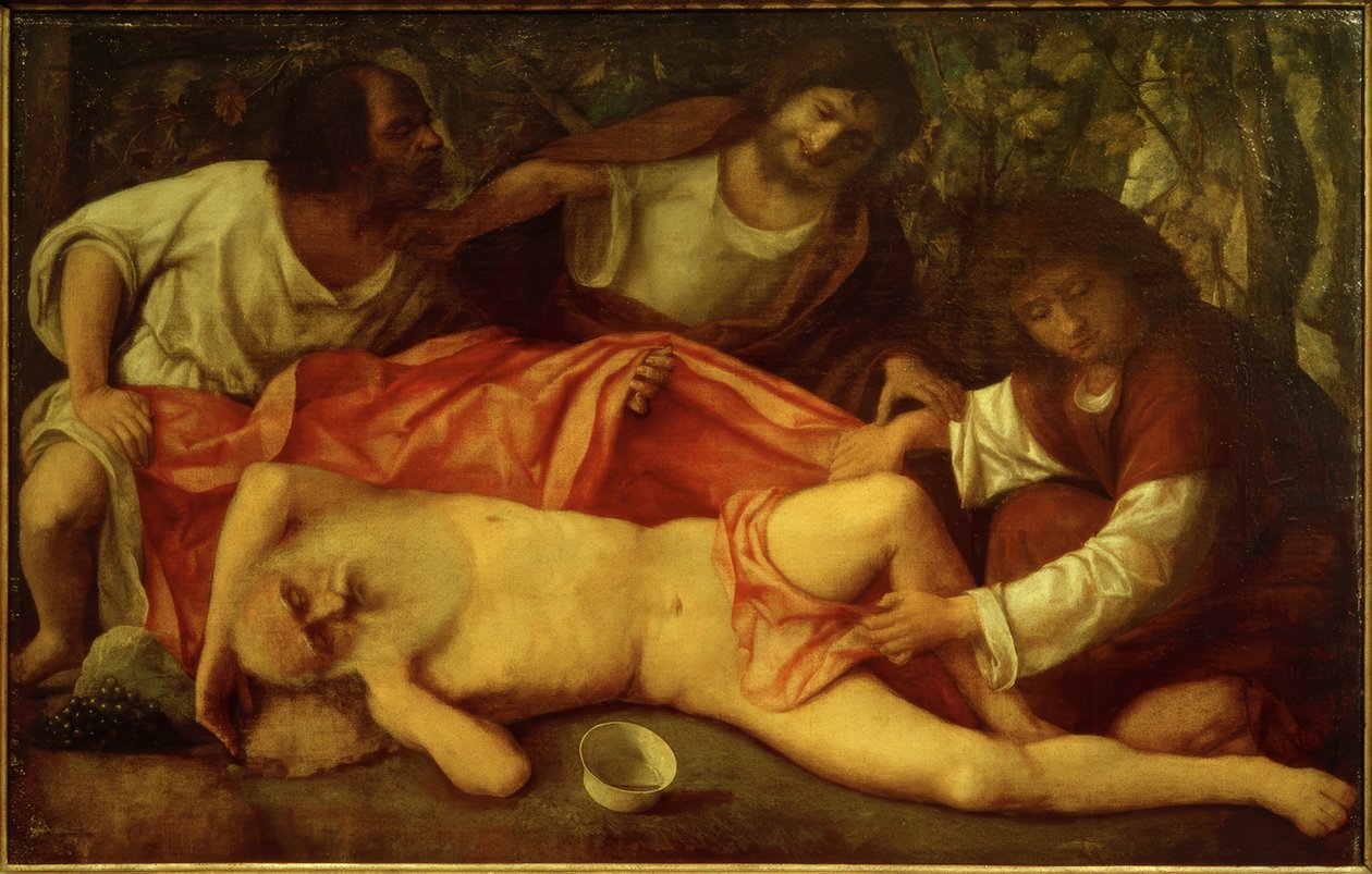 Noas fylleri av Giovanni Bellini