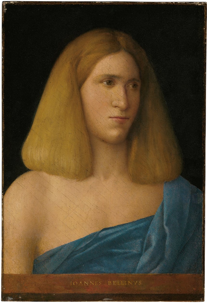 Porträtt av en ung man av Giovanni Bellini