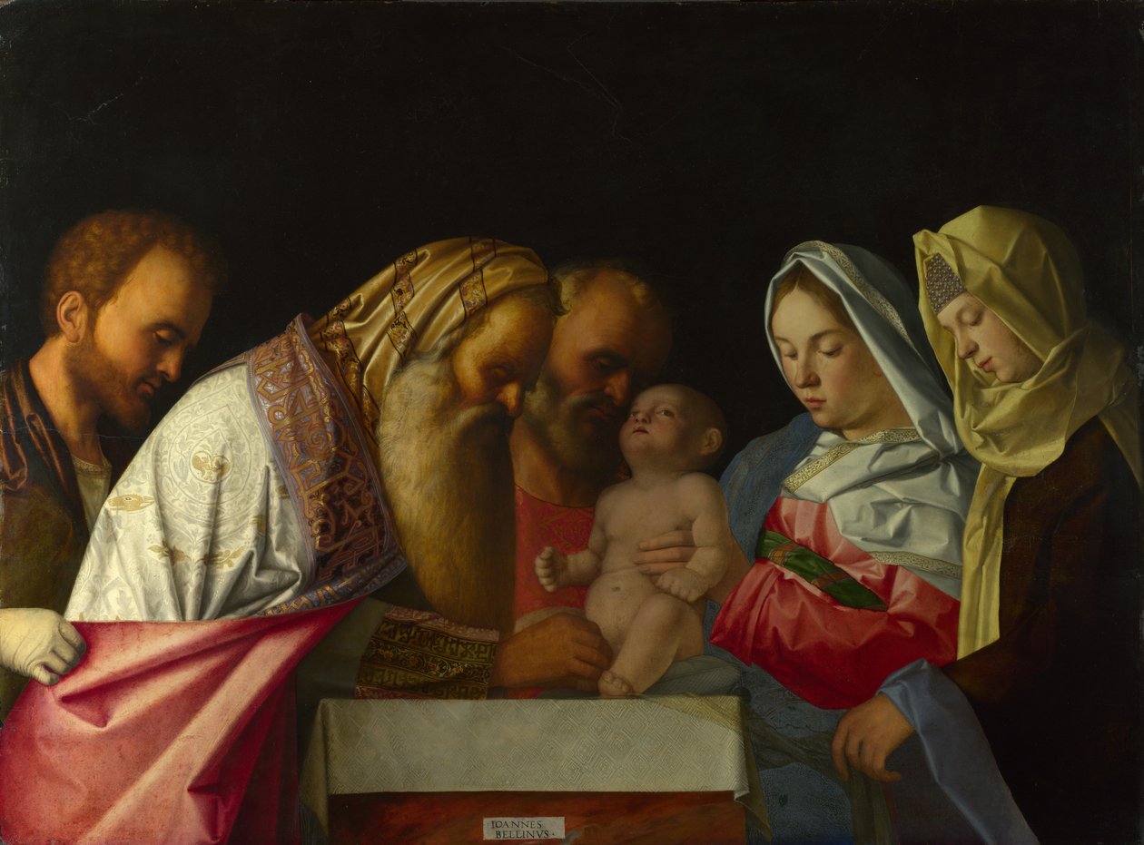Omskärelsen, c. 1500 av Giovanni Bellini