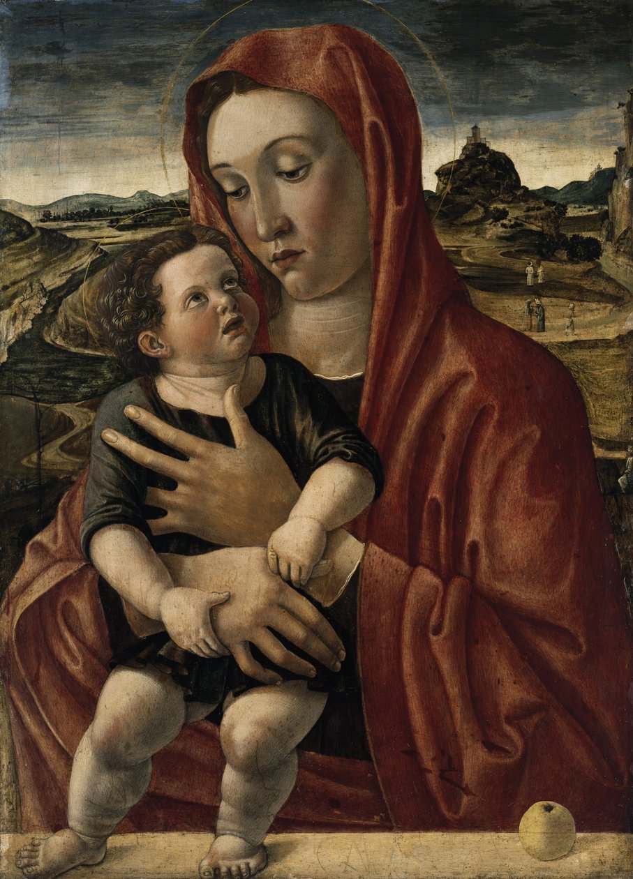 Jungfru och barn, 1465 av Giovanni Bellini