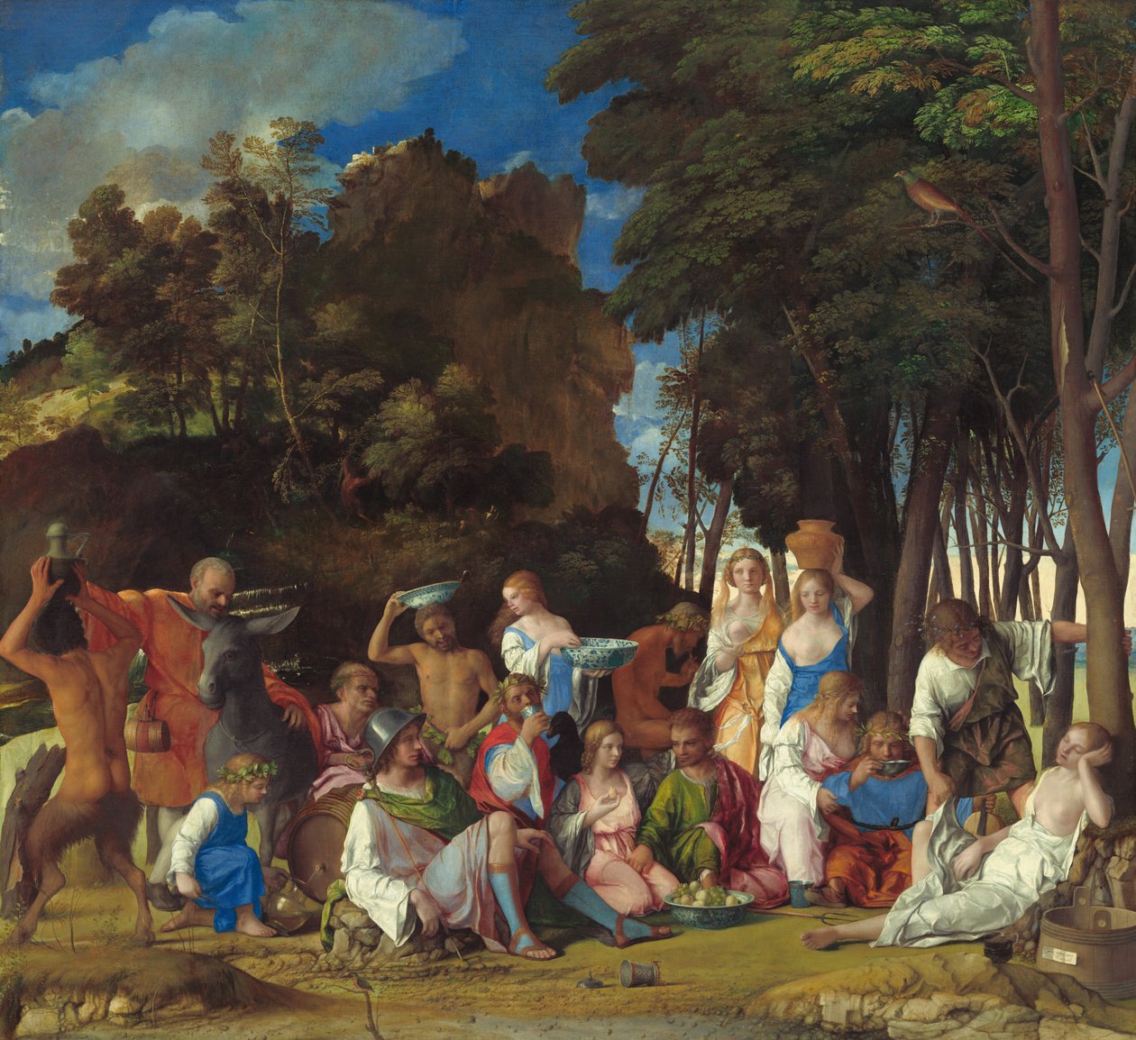 Gudarnas högtid av Giovanni Bellini and Titian