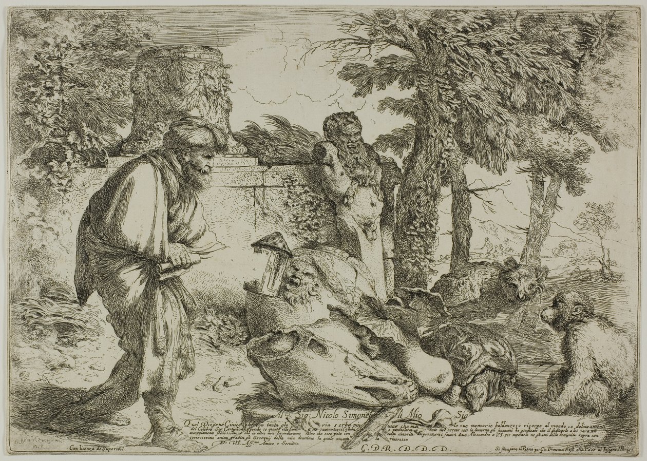 swedish av Giovanni Benedetto Castiglione