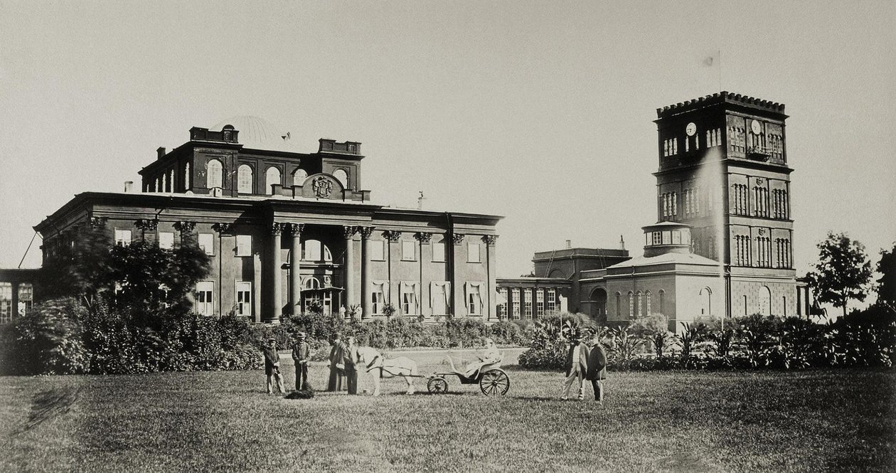 Paskevich-residenset i Gomel, 1860-talet av Giovanni Bianchi