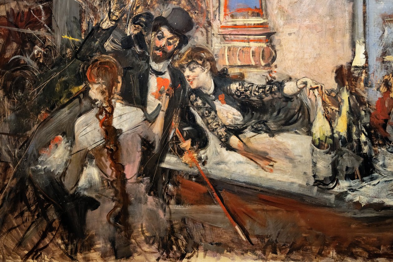 På Folies Bergère av Giovanni Boldini
