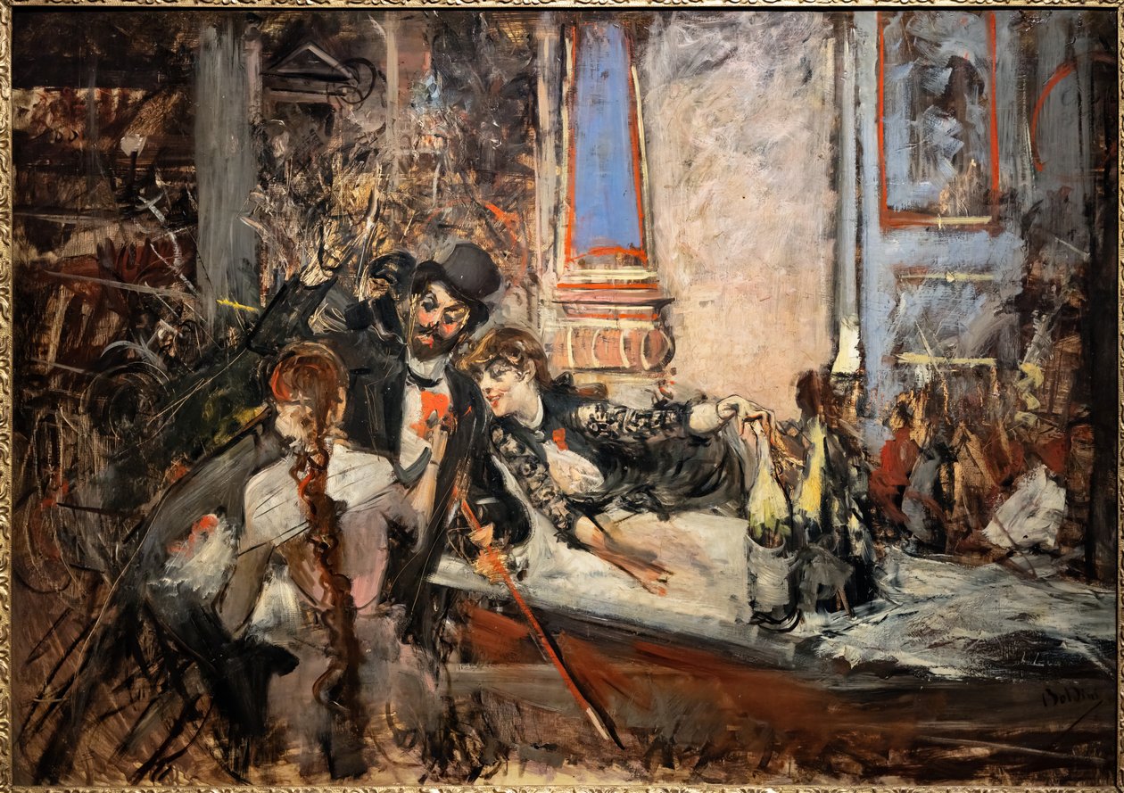 På Folies Bergère av Giovanni Boldini