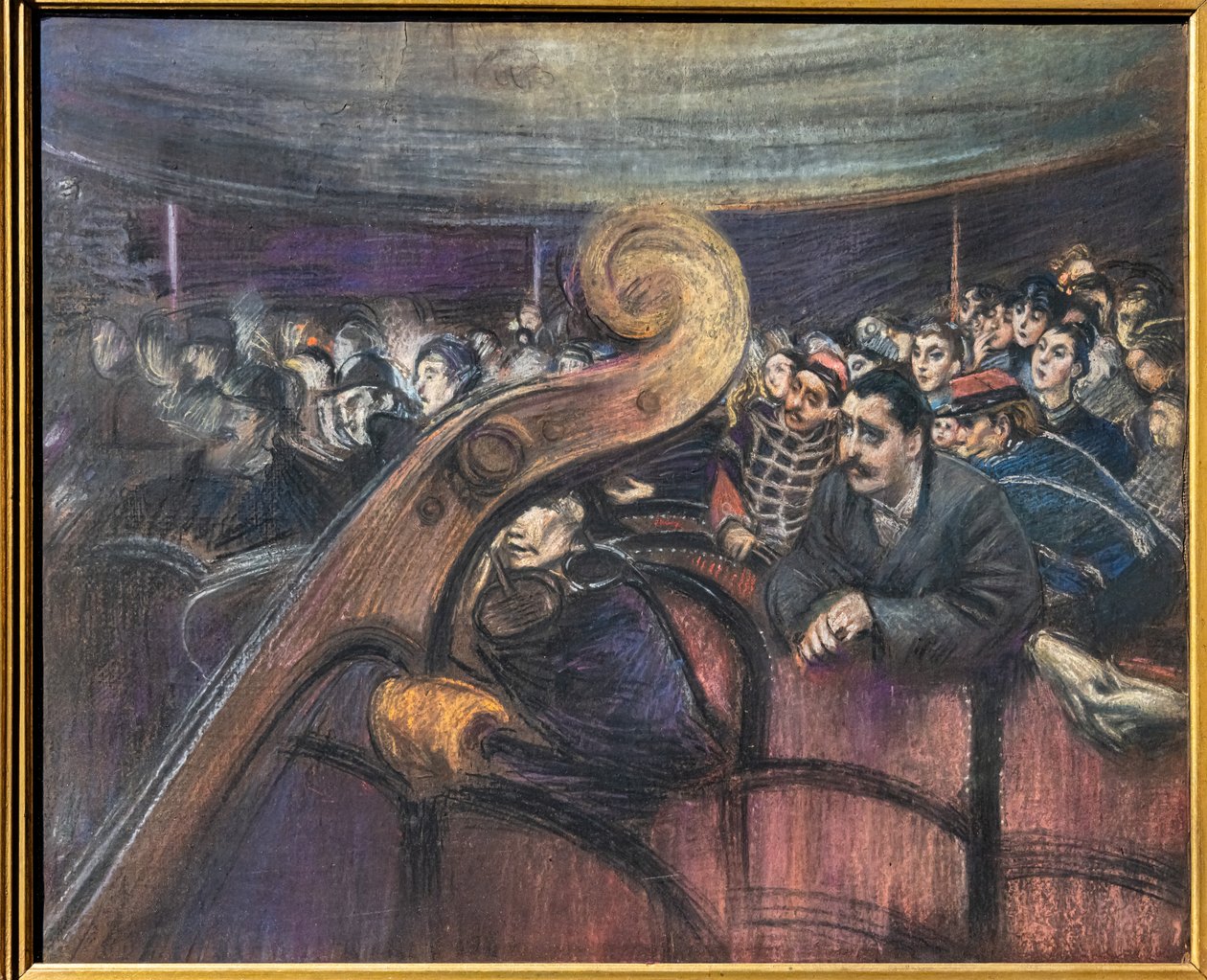 På teater av Giovanni Boldini