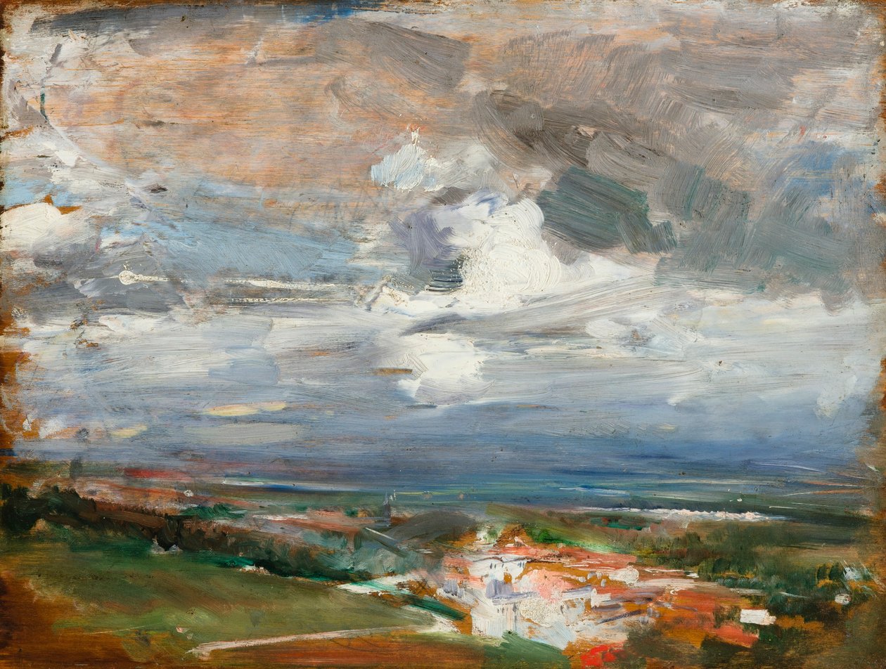Boldini - ROSA LANDSKAP av Giovanni Boldini