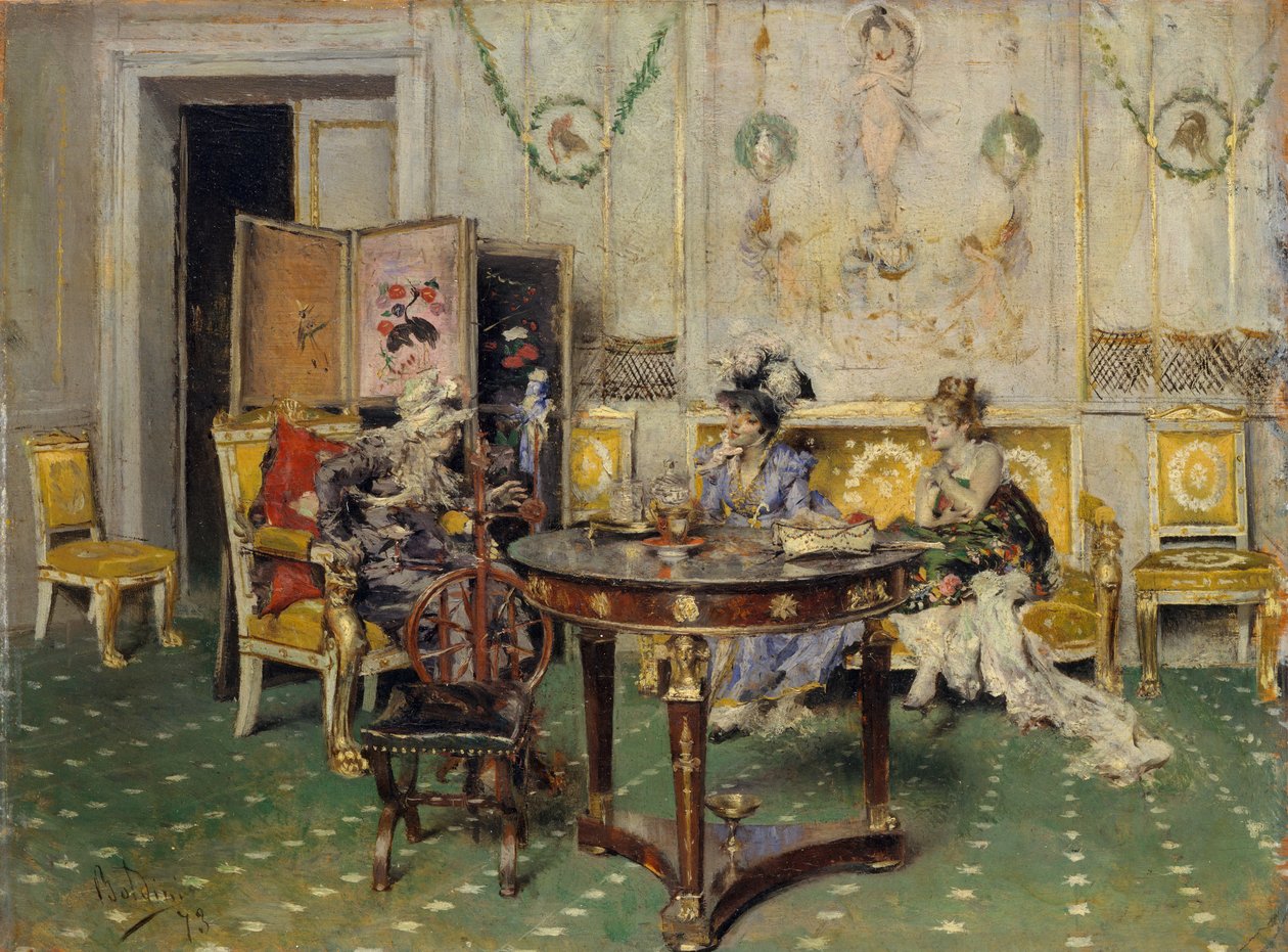 Skvaller, 1873. av Giovanni Boldini