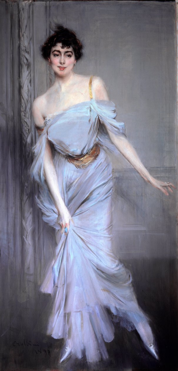 Madame Charles Max av Giovanni Boldini